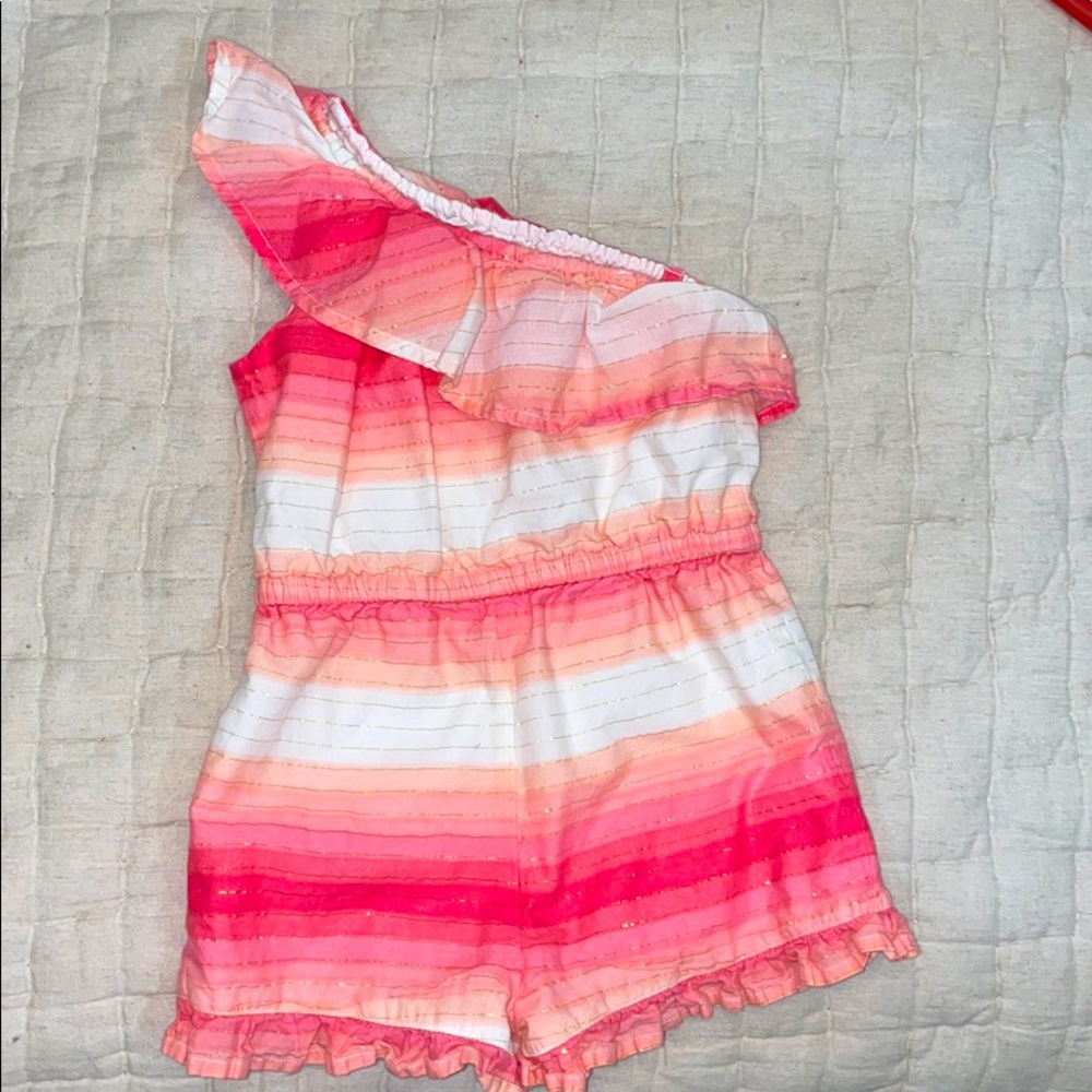 Off shoulder romper